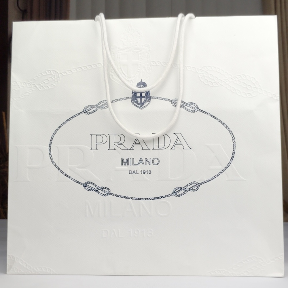 Prada Large Gift Bag.